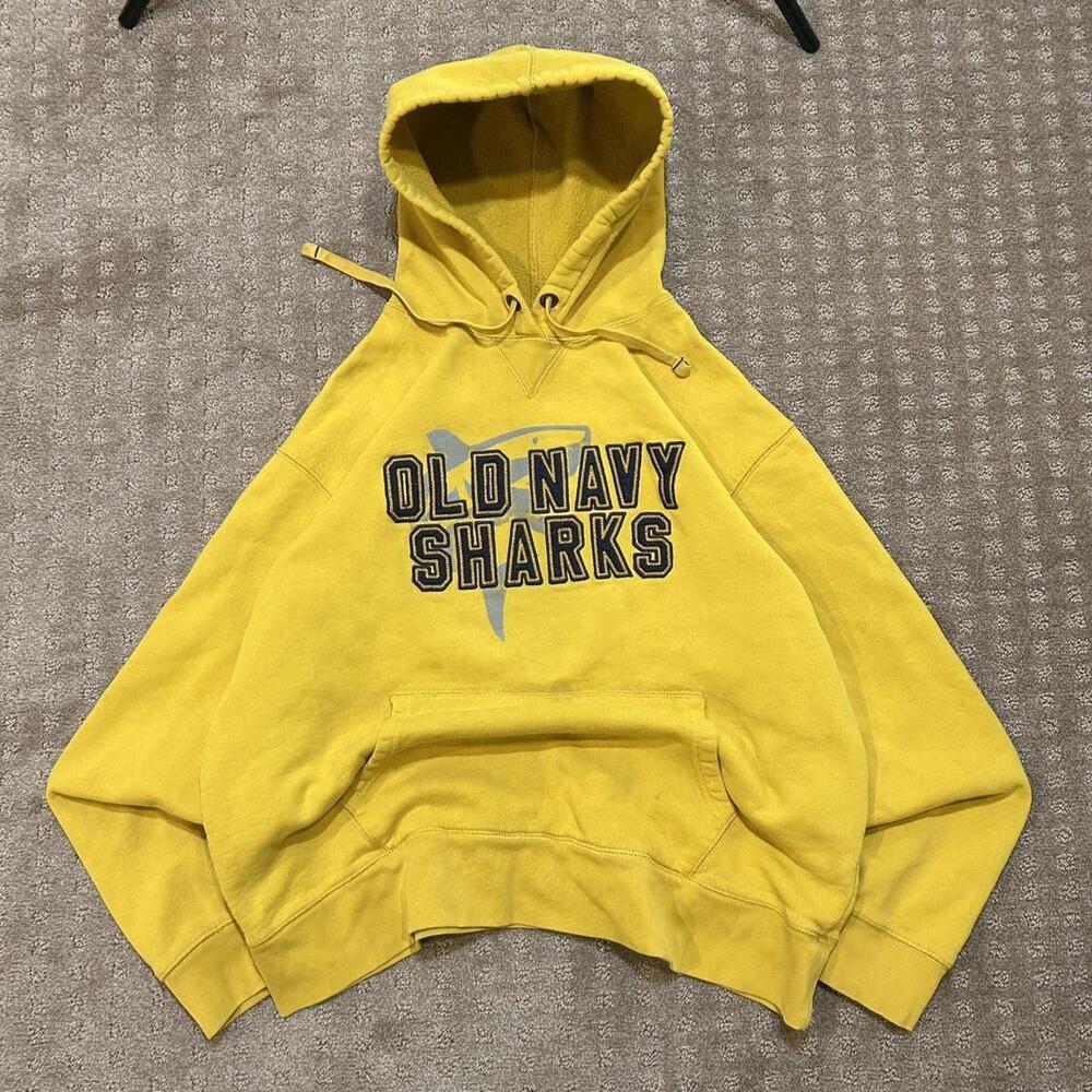 Vintage 90’s old navy sharks hoodie